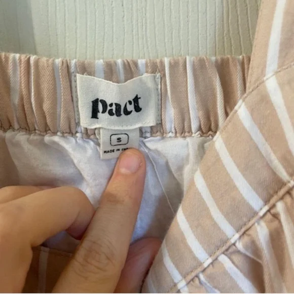 ‼️NWT: Pact Organic Sunset Easy Cami Maxi Dress - S - Picture 4 of 6